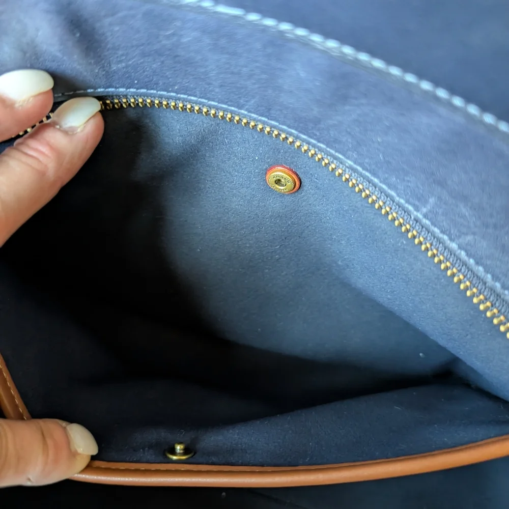 Coach Empire Navy Blue 40 - Picture 7 of 13